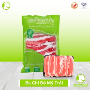 Ba Chỉ Bò Mỹ Cắt Lát New Fresh Ba Chỉ Bò Mỹ Cắt Lát New Fresh