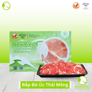 Bắp Bò Úc Thái Mỏng New Fresh Bắp Bò Úc Thái Mỏng New Fresh