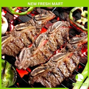 Sườn Bò Mỹ Có Xương Cắt Lát New Fresh Sườn Bò Mỹ Có Xương Cắt Lát New Fresh