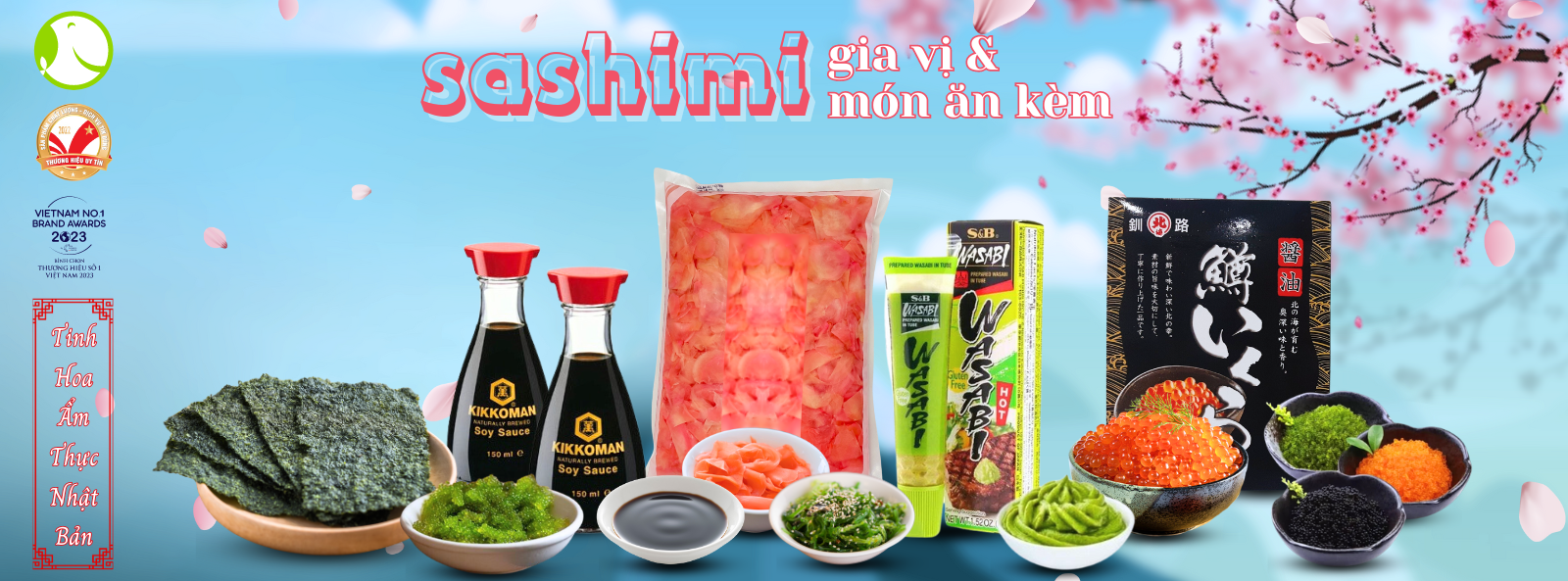 Gia vị sashimi