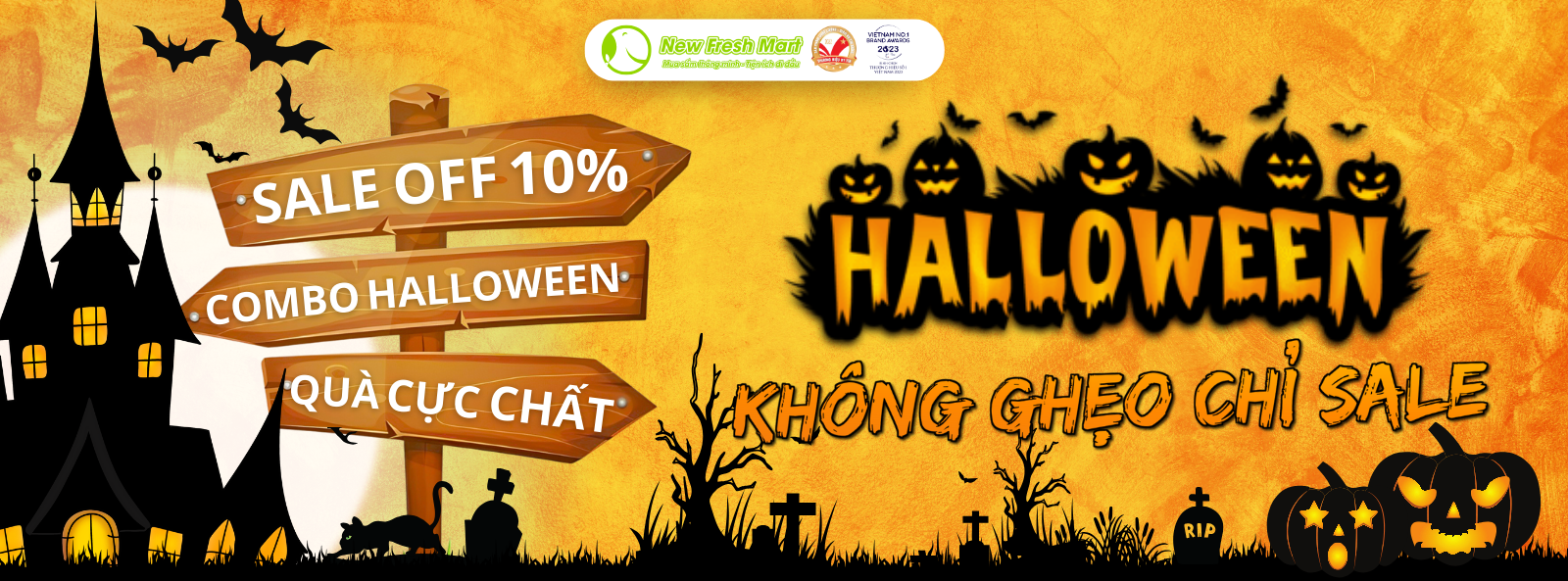 CHƯƠNG TRÌNH ƯU ĐÃI HALLOWEEN