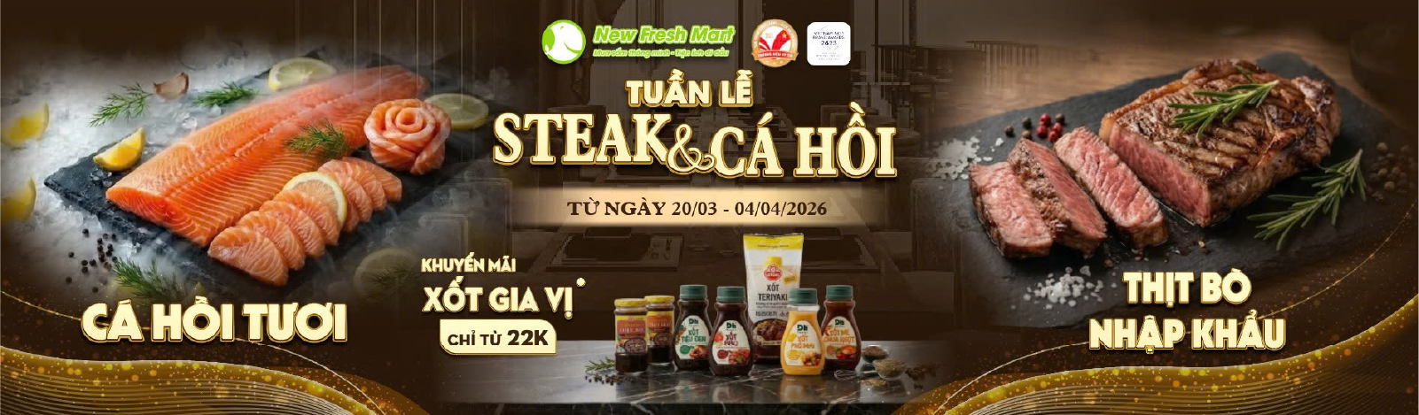 TUẦN LỄ STEAK & CÁ HỒI TUẦN LỄ STEAK & CÁ HỒI