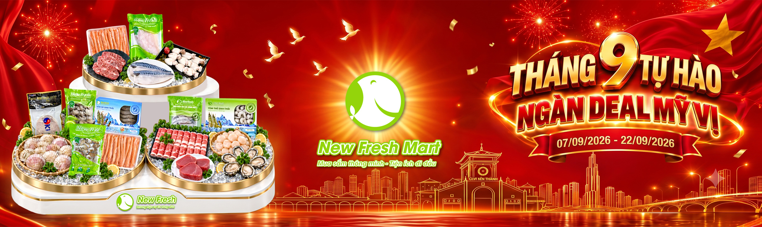 THÁNG 9 TỰ HÀO – NGÀN DEAL MỸ VỊ