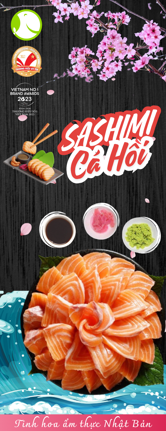 Sashimi cá hồi