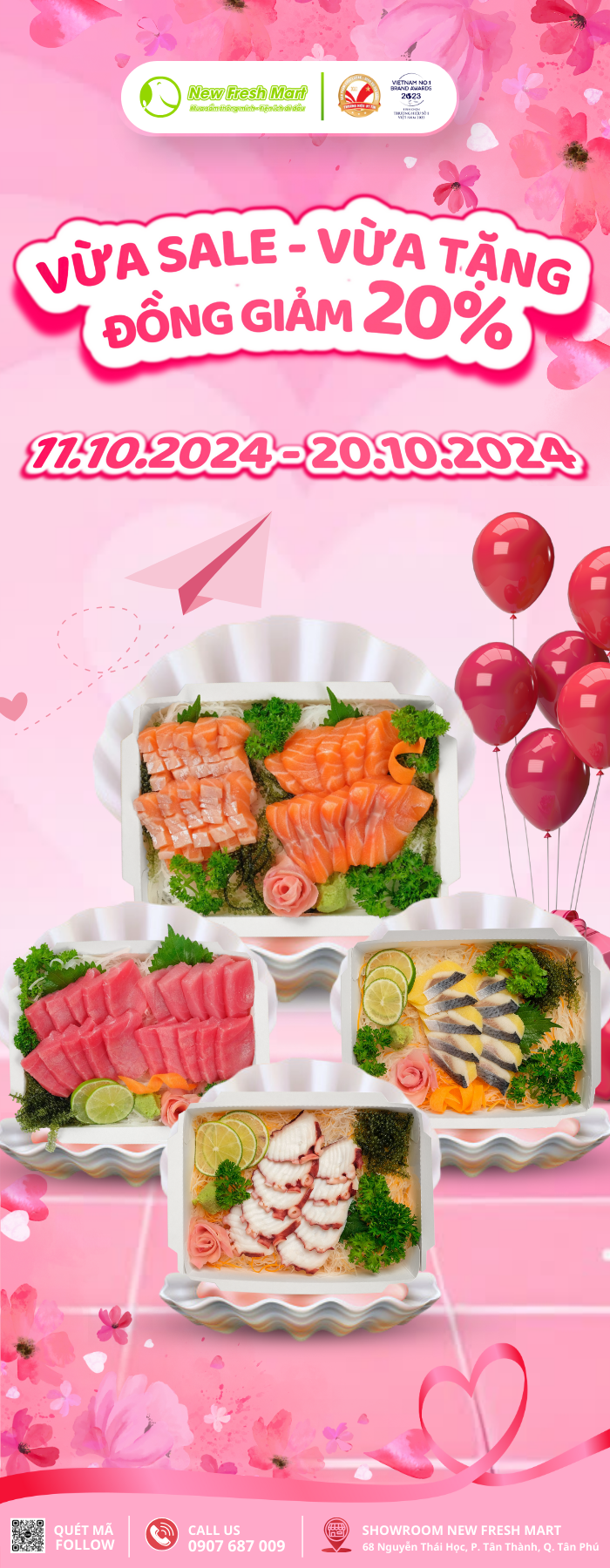 SASHIM ĐỒNG GIẢM 20%