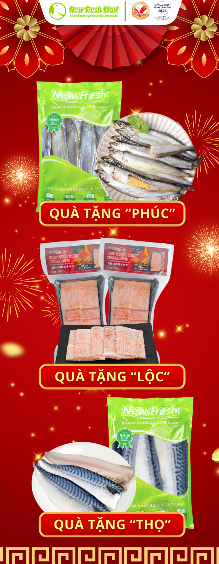 COMBO QUÀ PHÚC LỘC THỌ